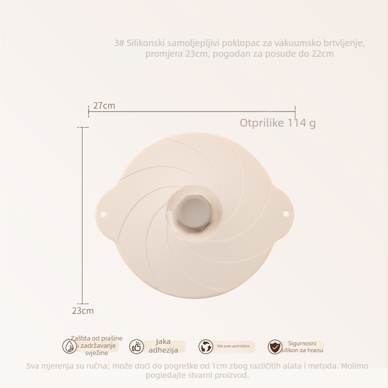 Keidason silikonski poklopci za vakuumsko čuvanje svježine, šestodijelni set