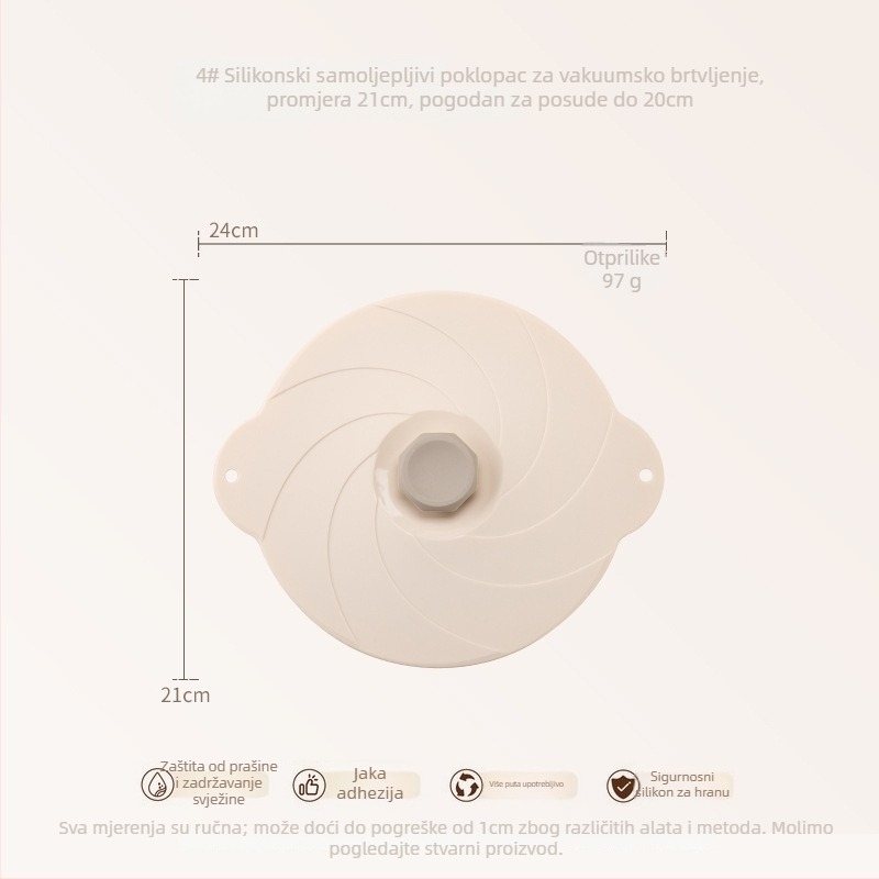 Keidason silikonski poklopci za vakuumsko čuvanje svježine, šestodijelni set