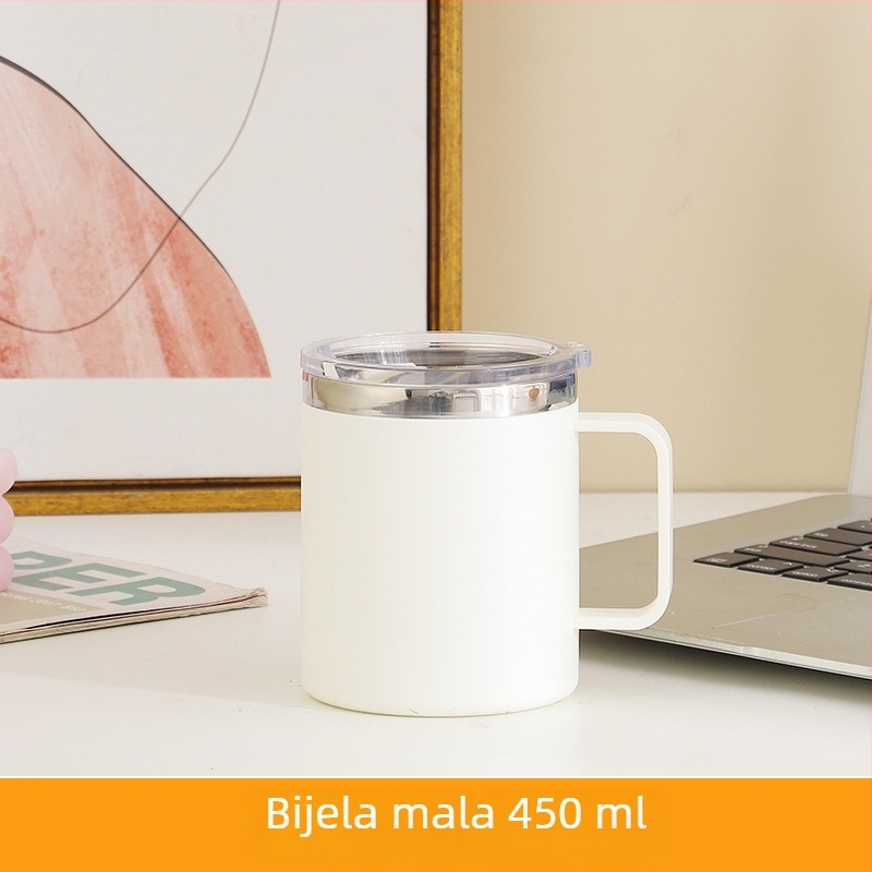 SEALLOCK 304 nehrđajući čelik šalica za kavu s poklopcem – poklon za poslovna i promotivna darivanja