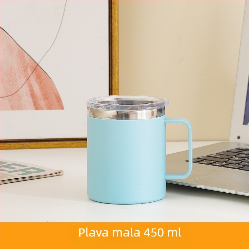 SEALLOCK 304 nehrđajući čelik šalica za kavu s poklopcem – poklon za poslovna i promotivna darivanja