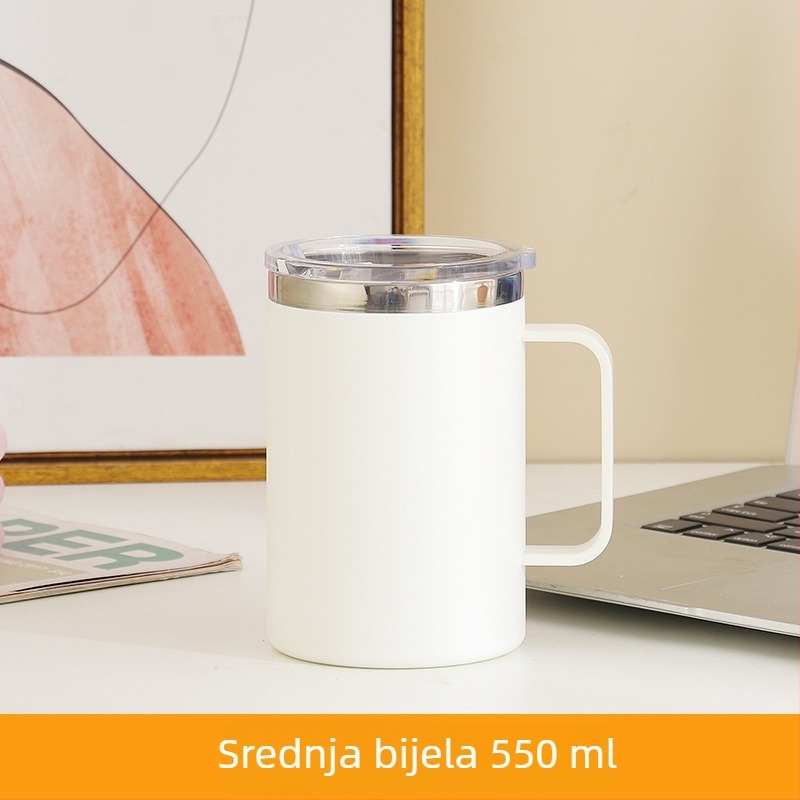 SEALLOCK 304 nehrđajući čelik šalica za kavu s poklopcem – poklon za poslovna i promotivna darivanja