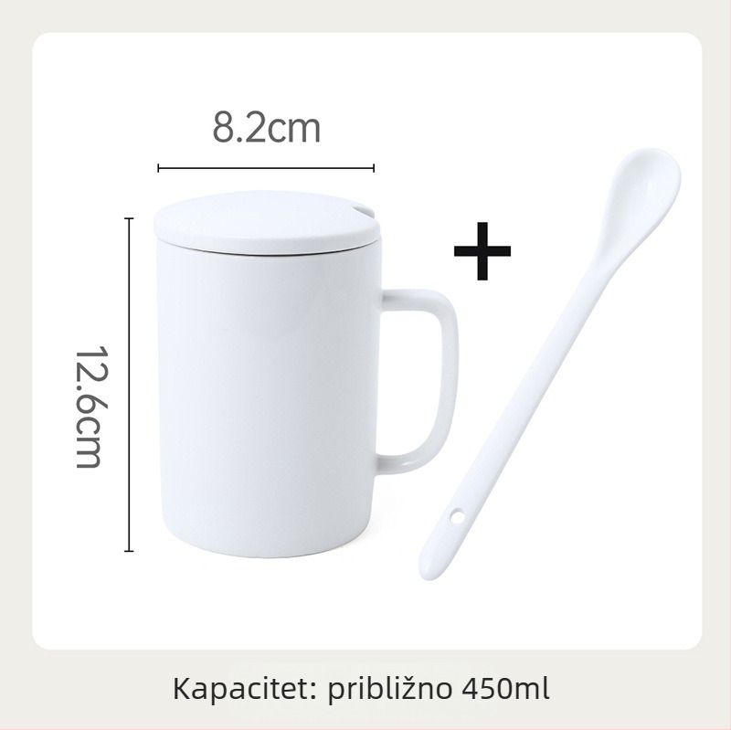 Keramička šalica Twilight ceramics, jednostavan stil, keramički materijal