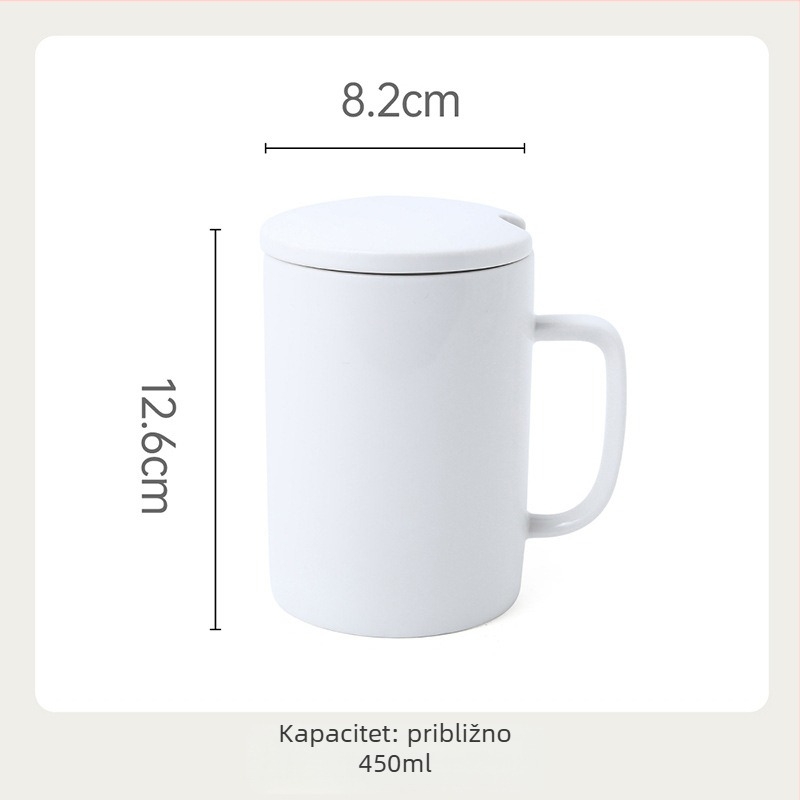 Keramička šalica Twilight ceramics, jednostavan stil, keramički materijal