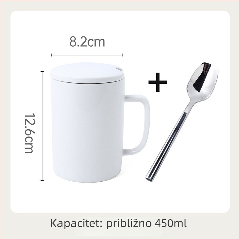 Keramička šalica Twilight ceramics, jednostavan stil, keramički materijal