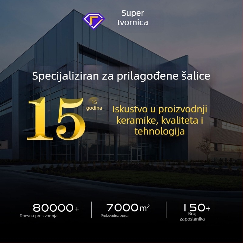 Keramička šalica za djecu s karikaturnim autoportrétom – zatvara se i ne propušta, prilagodljiv suvenir za završetak škole