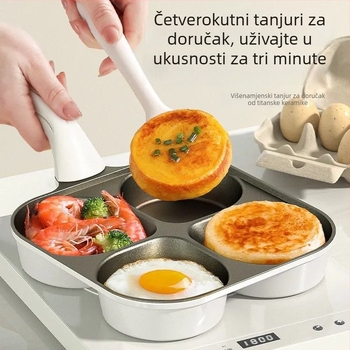 Neprijanjajući tiganj od aluminijske legure, Xiner tai TCJD-4, dubina 35 mm