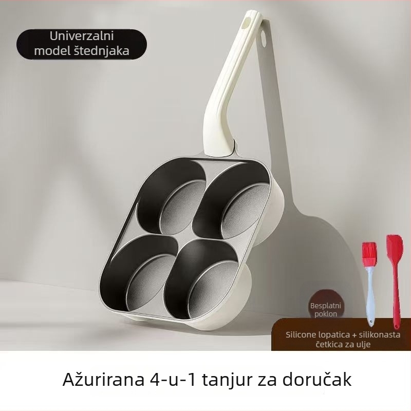 Neprijanjajući tiganj od aluminijske legure, Xiner tai TCJD-4, dubina 35 mm