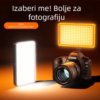 LED svjetlo za fotografiju i live streaming, prijenosni ručni panel, snaga 10-50W, 3.7V