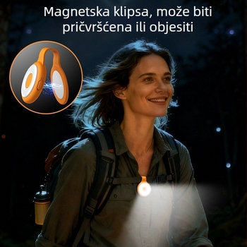 Magnetska LED rasvjeta za pametni telefon, model L03, clip-on za ručno držanje, ispod 10W, tri boje topline