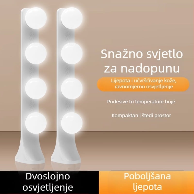 LED stolno osvjetljenje za streaming s tri temperature boje, 10W, 220V, modeli PD-55/PD-56/PD-67/PD-68
