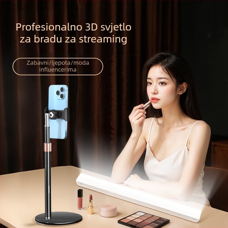 LED dopunska svjetiljka za livestream, podesiva jačina svjetla, 10–50W, 220V, vertikalna upotreba