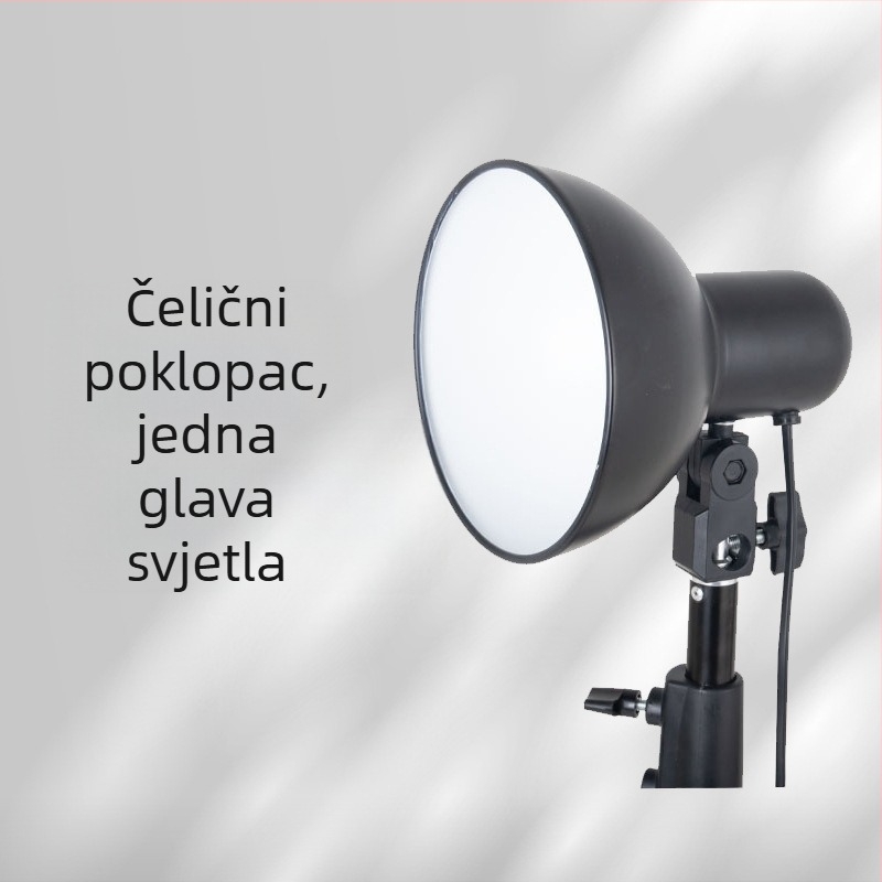 Prenosno svjetlo za fotografiju s E27 utičnicom – LED izvor za livestream i snimanje videa