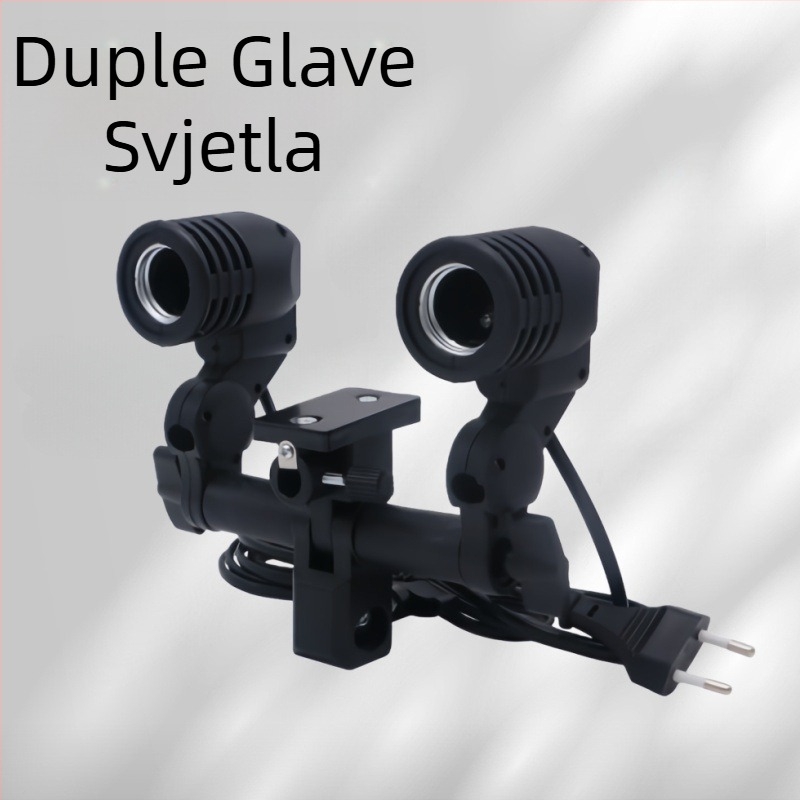 Prenosno svjetlo za fotografiju s E27 utičnicom – LED izvor za livestream i snimanje videa