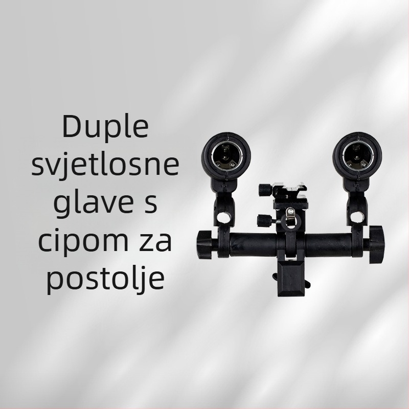 Prenosno svjetlo za fotografiju s E27 utičnicom – LED izvor za livestream i snimanje videa