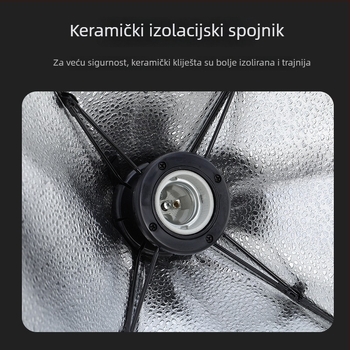 Set rasvjete za fotografiju za Live streaming sa softboxom, E27 držač lampe, 110–220V, neovisno napajanje, podesiva jačina svjetla