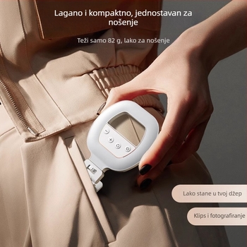 Prijenosno svjetlo za fotografiju – kompaktna ručna stolna rasvjeta za prijenos uživo i fotografiranje (5V, <10W, 2700–7500K, podesiva jačina svjetla, podesiva temperatura boje)