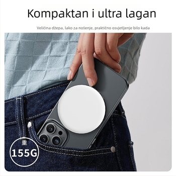 LED rasvjeta za mobitel – model Ysh126, prijenosna rasvjeta za fotografiju i live stream, tri temperature boje, 5V, manje od 10W, ručna upotreba