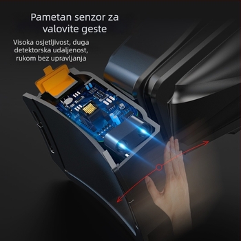 Čelna LED lampica za vanjsku upotrebu – 10W, 2200mAh, ručno napajanje, domet 200–500 m