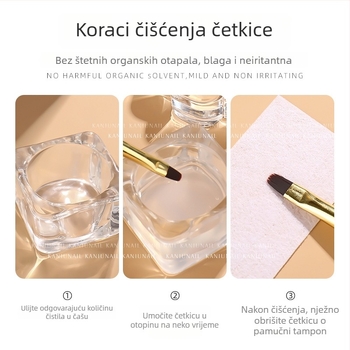 Alati za manikuru: Čaša za pranje četkica za nokte, 1 kom, Yiwu porijeklo, Domaća marka