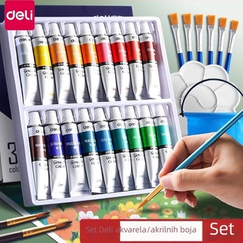 Deli set gouache i akvarel, pakiranje 12/18/24