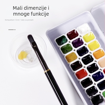 100 jednokratnih čašica za pranje manikuralnih četkica, s graviranim cvjetnim dizajnom, plastična PP kutija za pohranu nakita