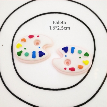 DIY smola: Ananas-pizza kremna tema — kućište za telefon, kutija za uredske potrepštine i magnetska naljepnica za hladnjak s мотивом pizze, kapanje ulja, stil svježe i slatko