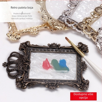 Metalna paleta za lakiranje noktiju – višenamjenska ploča za izlaganje za manikuru, 56.6 g, Marka Today's show