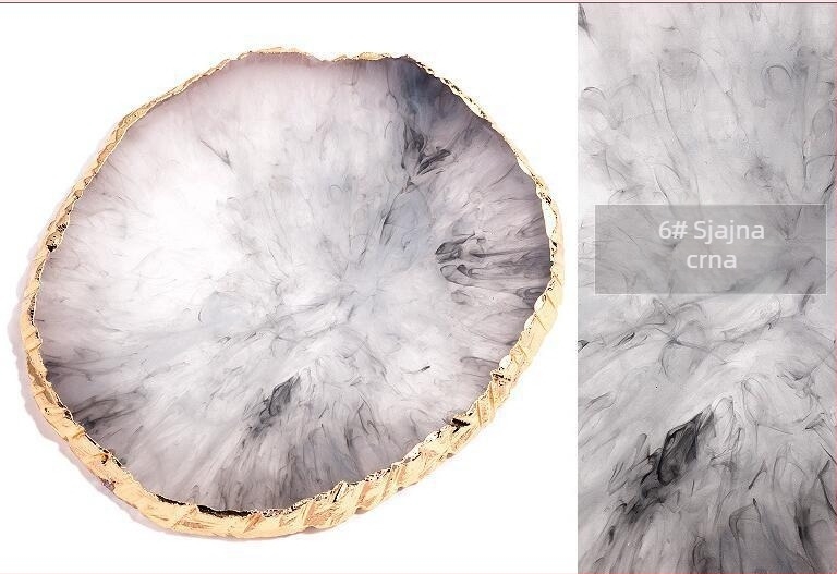 Paleta od smole za nokte s izložbenim pločom – Model A833, 60 g, Queen Fingers