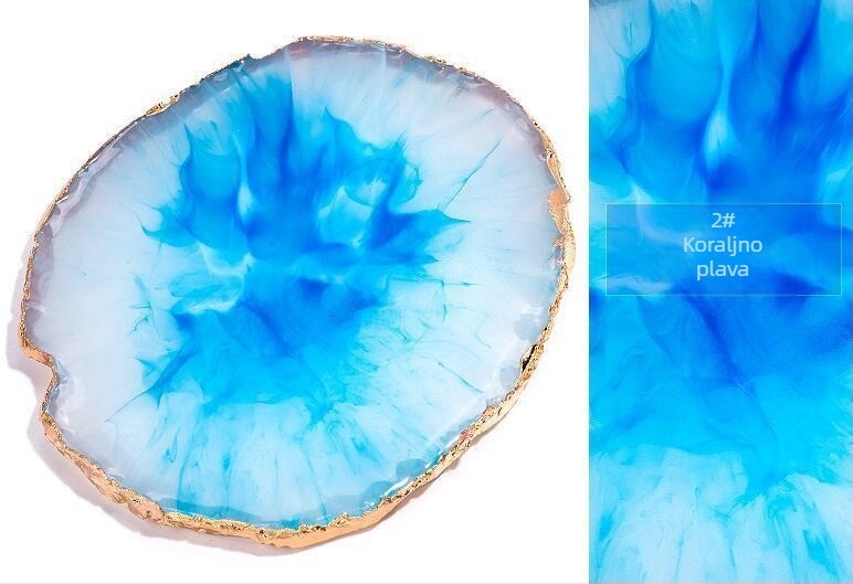 Paleta od smole za nokte s izložbenim pločom – Model A833, 60 g, Queen Fingers