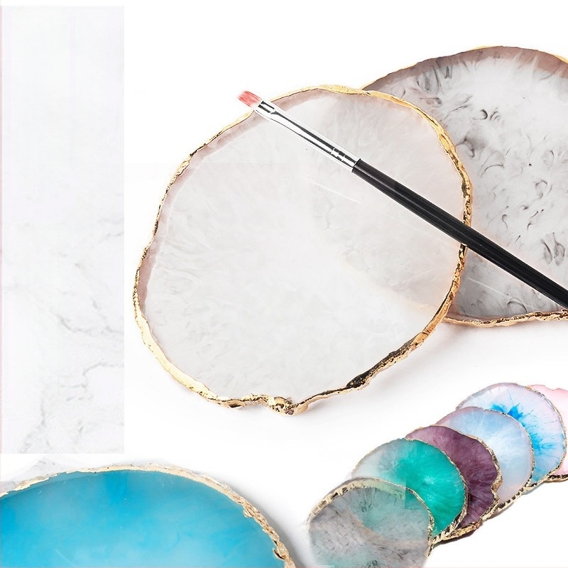 Paleta od smole za nokte s izložbenim pločom – Model A833, 60 g, Queen Fingers