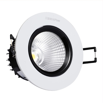 Ugrađeni COB LED spot svjetlo, aluminijska stropna svjetiljka, prilagodljiv snop, CRI 80–89, 220V, Trio Aurora