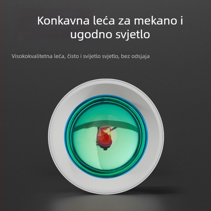 LED zidno osvjetljenje wall wash, aluminijsko kućište, 220V, CRI ≥95, stil: Light Luxury