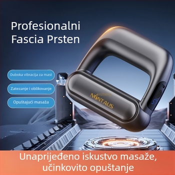 Profesionalni punjivi fascia masazer – Višestruko podešavanje, 5. brzina ili više, 1 glava za masažu, Ugrađena baterija, Trajanje 1–3 h