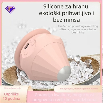 Električna masažna kuglica za fasciju s bezčetkasti motorom, topla kompresija, 3 brzine, ugrađena baterija 500–800 mAh, tih rad (<36 dB)