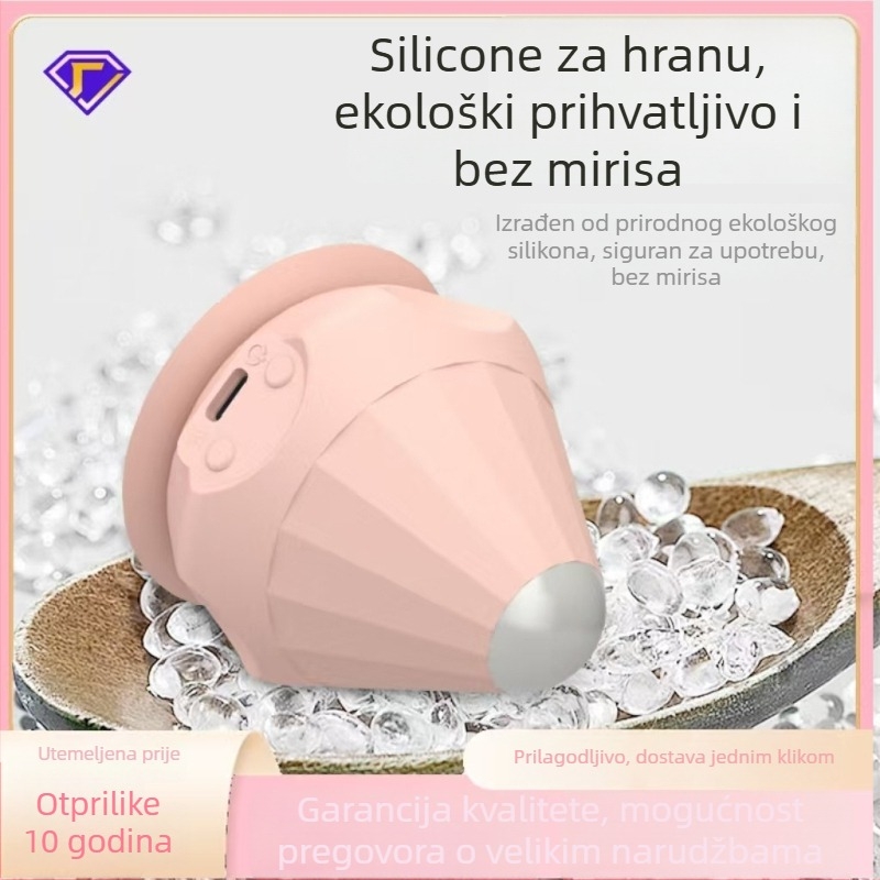 Električna masažna kuglica za fasciju s bezčetkasti motorom, topla kompresija, 3 brzine, ugrađena baterija 500–800 mAh, tih rad (<36 dB)