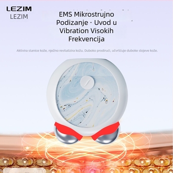 EMS mikrostrujni masažer za lice s dvostrukim valjkom za podizanje i učvršćivanje, prijenosni uređaj za pomlađivanje kože, ugrađena baterija 300–500 mAh, IPX3