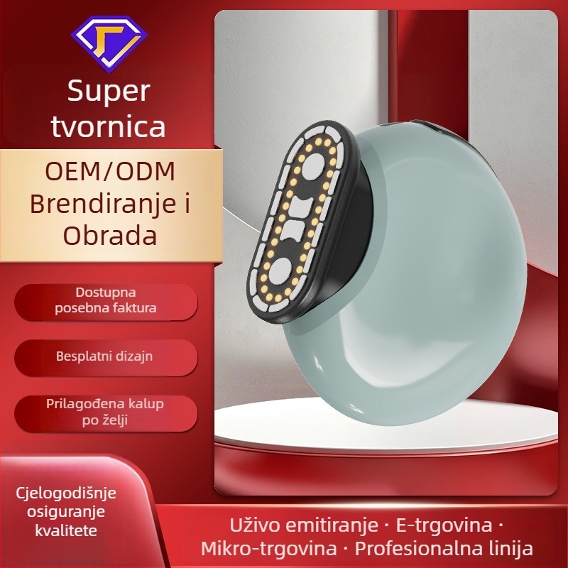 Collagen Gun uređaj za njegu lica s mikrostrujom za podizanje i zatezanje, prijenosno, ugrađena baterija 1200–2000mAh, CE/ROHS