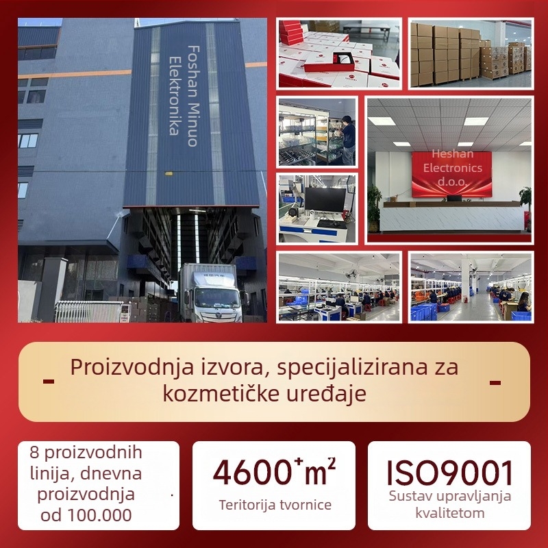 Collagen Gun uređaj za njegu lica s mikrostrujom za podizanje i zatezanje, prijenosno, ugrađena baterija 1200–2000mAh, CE/ROHS