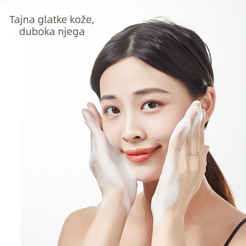 Električni pjenjač za čišćenje lica, šampon i gel za tuširanje — s poklopcem, moguć ispis logotipa, prilagodljiv