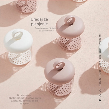 Mo Yao Life Čašica za pjenu za čišćenje lica, pranje lica i šampon — PS+PP, 8×8×11.5 cm, s poklopcem, tiskano logo, mogućnost privatne marke