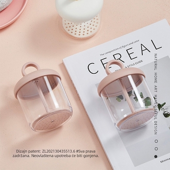 Mo Yao Life Čašica za pjenu za čišćenje lica, pranje lica i šampon — PS+PP, 8×8×11.5 cm, s poklopcem, tiskano logo, mogućnost privatne marke