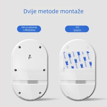 Zidni pročišćivač zraka s generatorom negativnih iona, uklanjanje mirisa, PM2.5, dezinfekcija i sterilizacija, dodirni pametni zaslon