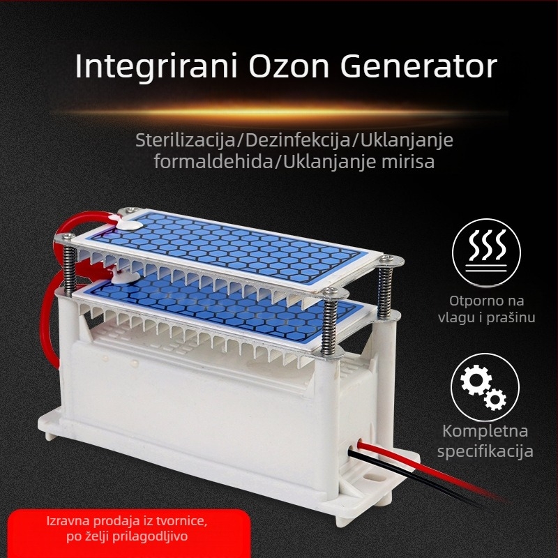 Domaći ozonski uređaj za dezinfekciju – uklanjanje mirisa i formaldehida, dezinfekcija ozonom, 220V, bez ugradnje