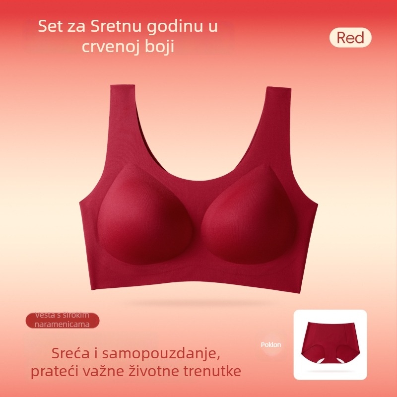 Set grudnjaka: s punim košaricama, tanko modeliranim košaricama, podstava od Mulberry svile, modalna tkanina, vanjska najlonska tkanina