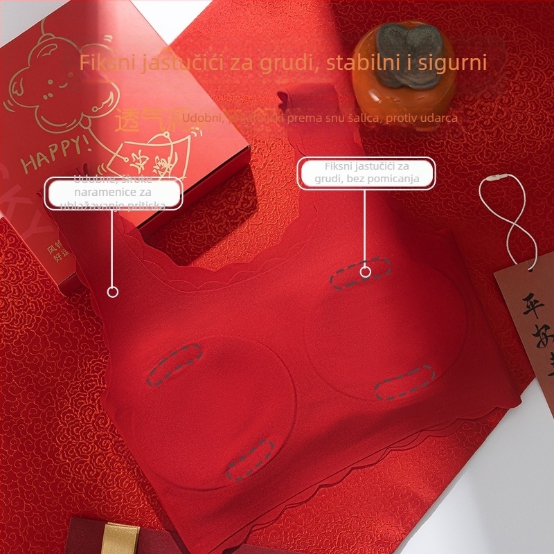 Set grudnjaka za djevojčice bez šavova, sportsko-učestali stil, 3/4 košarica, tanka oblikovana pjena, glavni materijal: najlon, podstava najlon, bez žice, fiksne dvostruke naramenice, za dob 12-15 godina