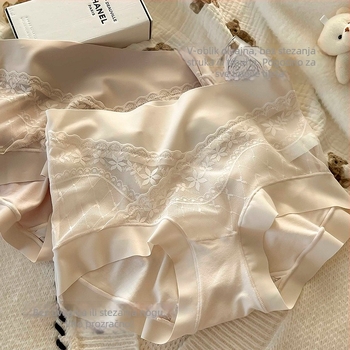 Yi Si Mi trudničke gaćice, srednja visina struka, najlon tkanina, podstava u području prepona od mulberry svile, antibakterijske i prozračne