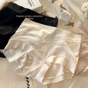 Yi Si Mi trudničke gaćice, srednja visina struka, najlon tkanina, podstava u području prepona od mulberry svile, antibakterijske i prozračne