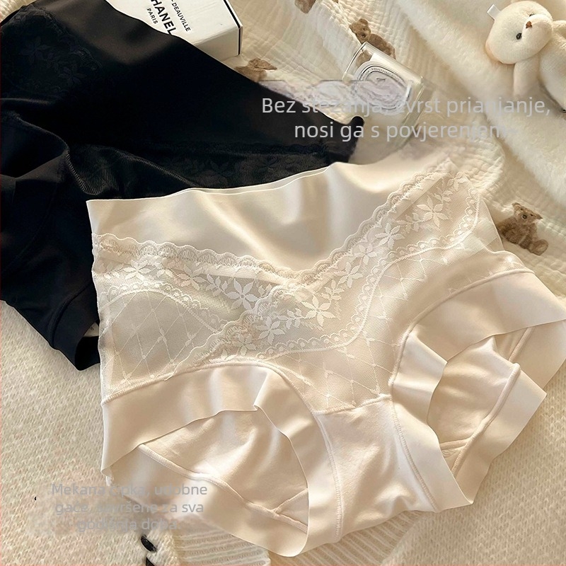 Yi Si Mi trudničke gaćice, srednja visina struka, najlon tkanina, podstava u području prepona od mulberry svile, antibakterijske i prozračne