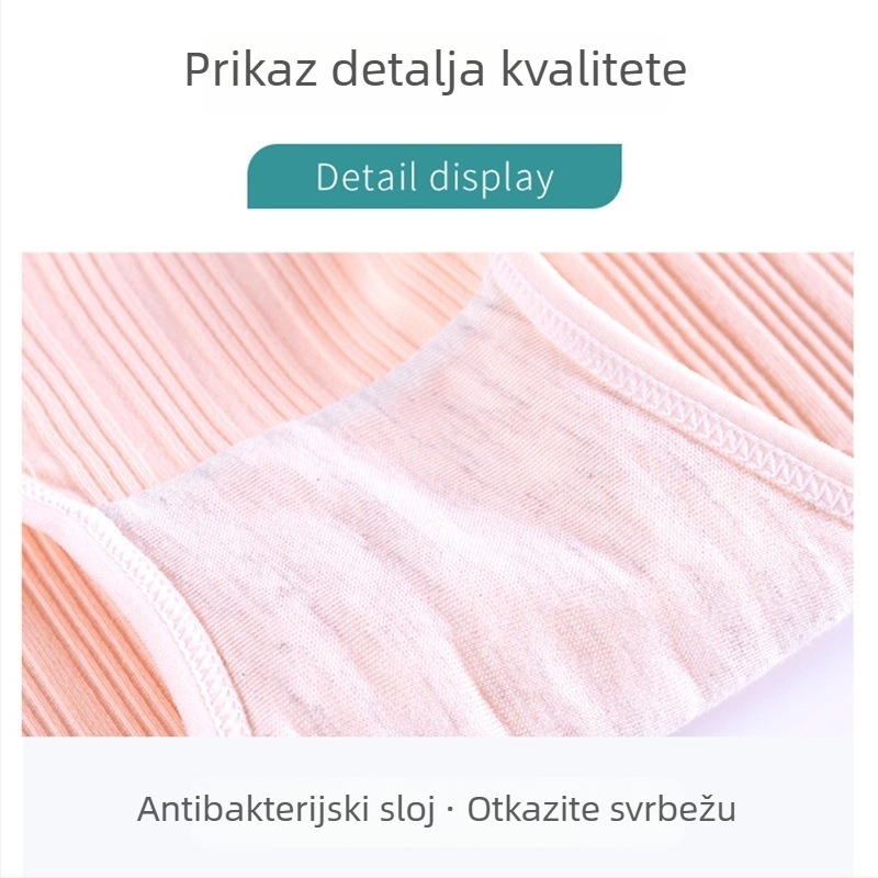 Trudničko donje rublje, prozračan pamuk, visok struk, četiri sezone, podrška podizanju kukova.