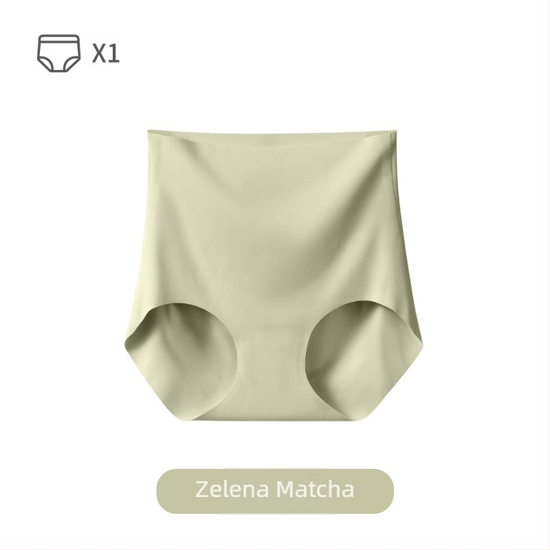 Ženske boxerice shapewear s visokim struka, bezšivne, antibakterijske, prozračne; podizanje stražnjice i kontrola trbuha; glavna tkanina Nylon/Ice Silk; podstava u području prepona: viscose.